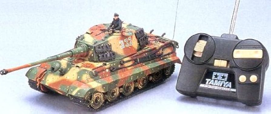 Amazon | タミヤ 1/35 ラジオコントロールタンクシリーズ キング