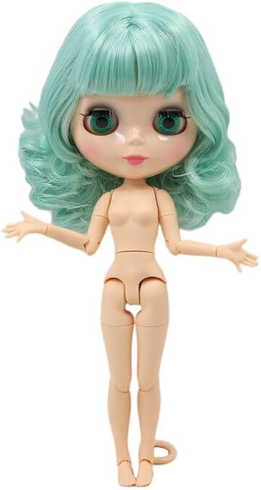 Amazon.co.jp: ネオ ブライス 緑の髪、自然な肌、つやのあるかわいい顔