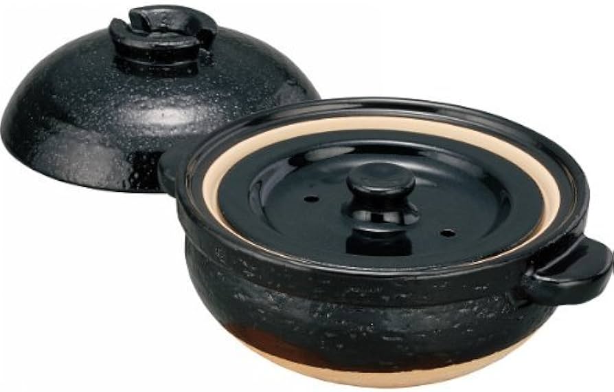 Amazon | 伊賀焼 長谷園 かまどさん 三合炊き SCT‐01 | 長谷製陶