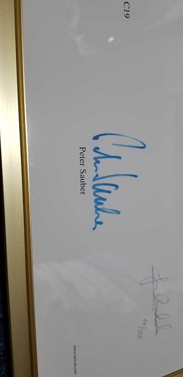 Amazon.co.jp: F1、直筆サイン、写真。F1ドライバー、ミカ・サロの直筆