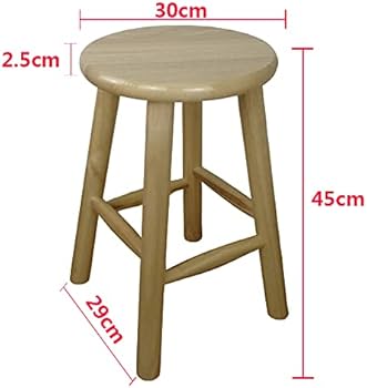 Amazon.co.jp: スツール 天然木 ウッドスツール 丸型 椅子 木製