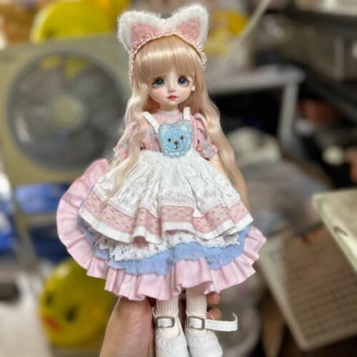 Amazon.co.jp: Meeler BJDドール フルセット1/6 球体関節人形 女の子