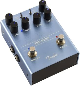 Amazon.com: Fender Tre-Verb Digital Reverb-Tremolo Pedal Bundle