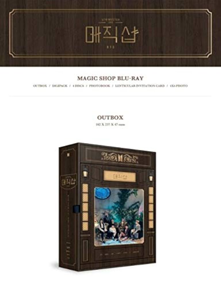 Bighit Ent BTS BANGTAN BOYS - BTS 5th MUSTER MAGIC SHOP BLU-RAY+