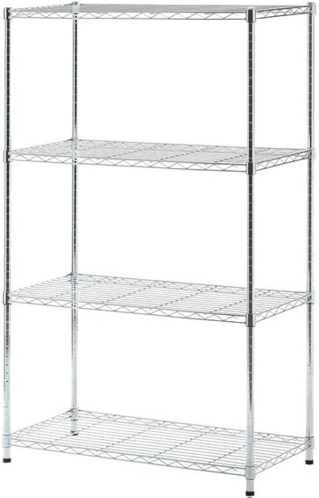 Amazon｜ニトリ スチールラック CUSTOM 幅85cm 3段 クローム NITORI