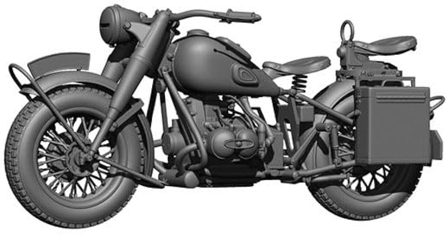 Amazon | エイチスリーモデル 1/48 ドイツ R75 軍用バイク レジン