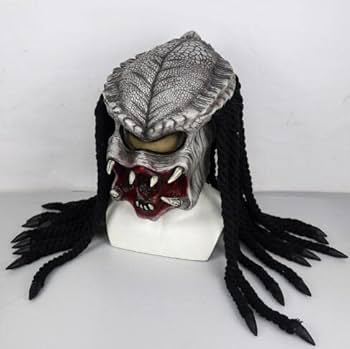 Amazon.co.jp: プレデターマスクオートバイヘッドギアプレデター