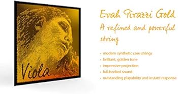 Amazon | EVAH PIRAZZI エヴァピラッツィゴールド ビオラ弦4弦セット