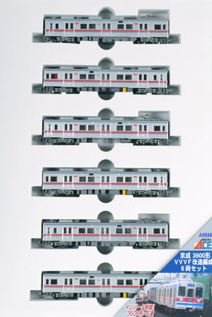 Amazon | マイクロエース Nゲージ 京成3600形 VVVF改造編成 6両セット