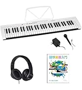 Amazon.co.jp: TORTE トルテ 電子キーボード 61鍵盤 日本語表記 300