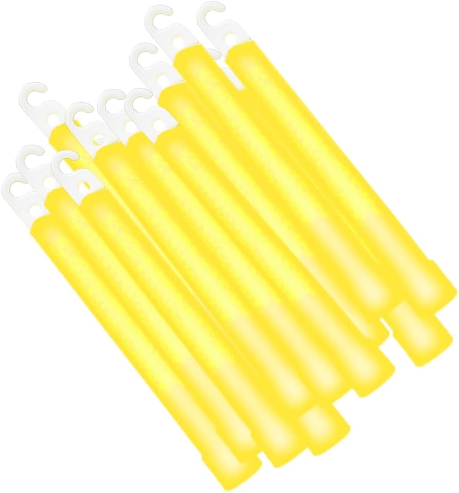 Amazon.co.jp: FAMULIA ケミカルライト ペンライト 黄色 yellow 12本