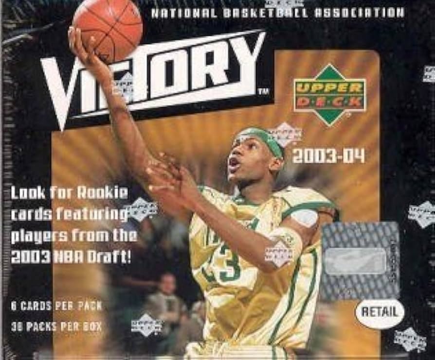 Amazon.com: 2003/04 Upper Deck Victory NBA Basketball box (Retail