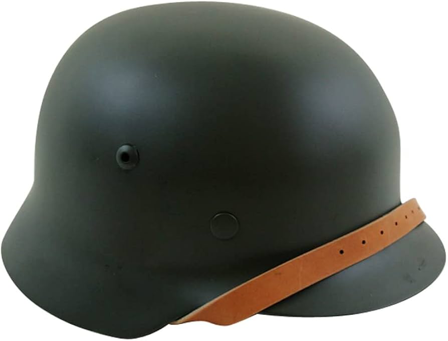 Amazon | 第二次世界大戦 ドイツ M35 ヘルメット フィールドグレー