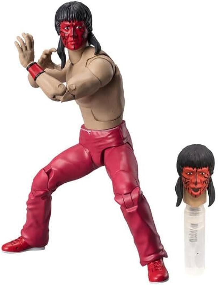 Amazon.co.jp: グレート・ムタ フィギュア 毒霧噴射シリーズ 約170mm