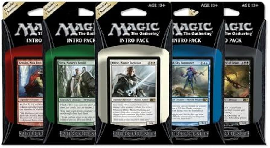 Amazon.com: Magic The Gathering M13: MTG: 2013 Core Set Intro Pack