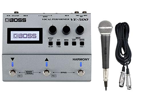 Amazon | BOSS (ボス) VOCAL PERFORMER VE-500 マイク セット