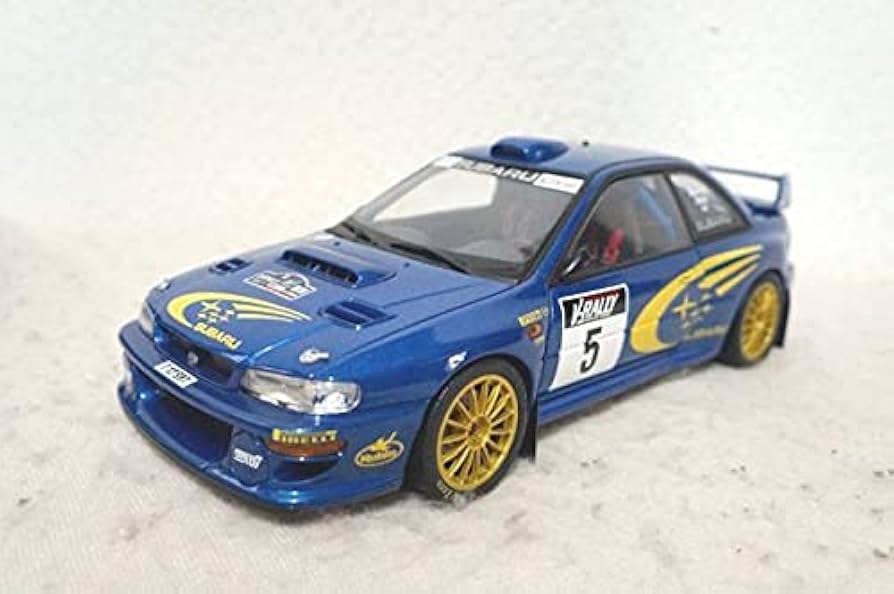 Amazon | オートアート スバル インプレッサ ＃5 1/18 ミニカー GC8