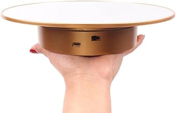 Amazon.co.jp: 360度回転ディスプレイスタンド 電池式 Usb式 ターン