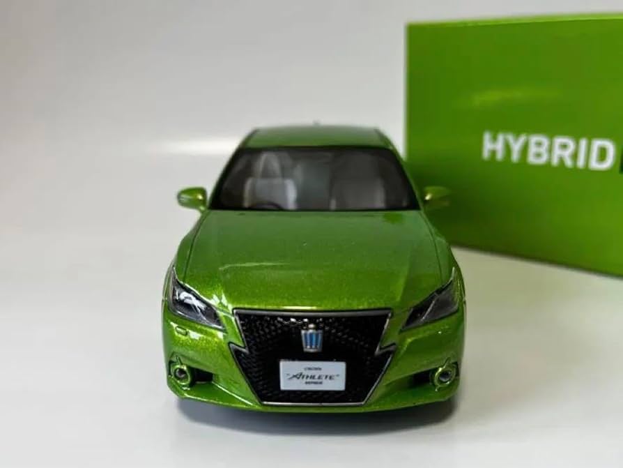 Amazon.co.jp: 210系 トヨタ クラウンアスリート ミニカー 若草色