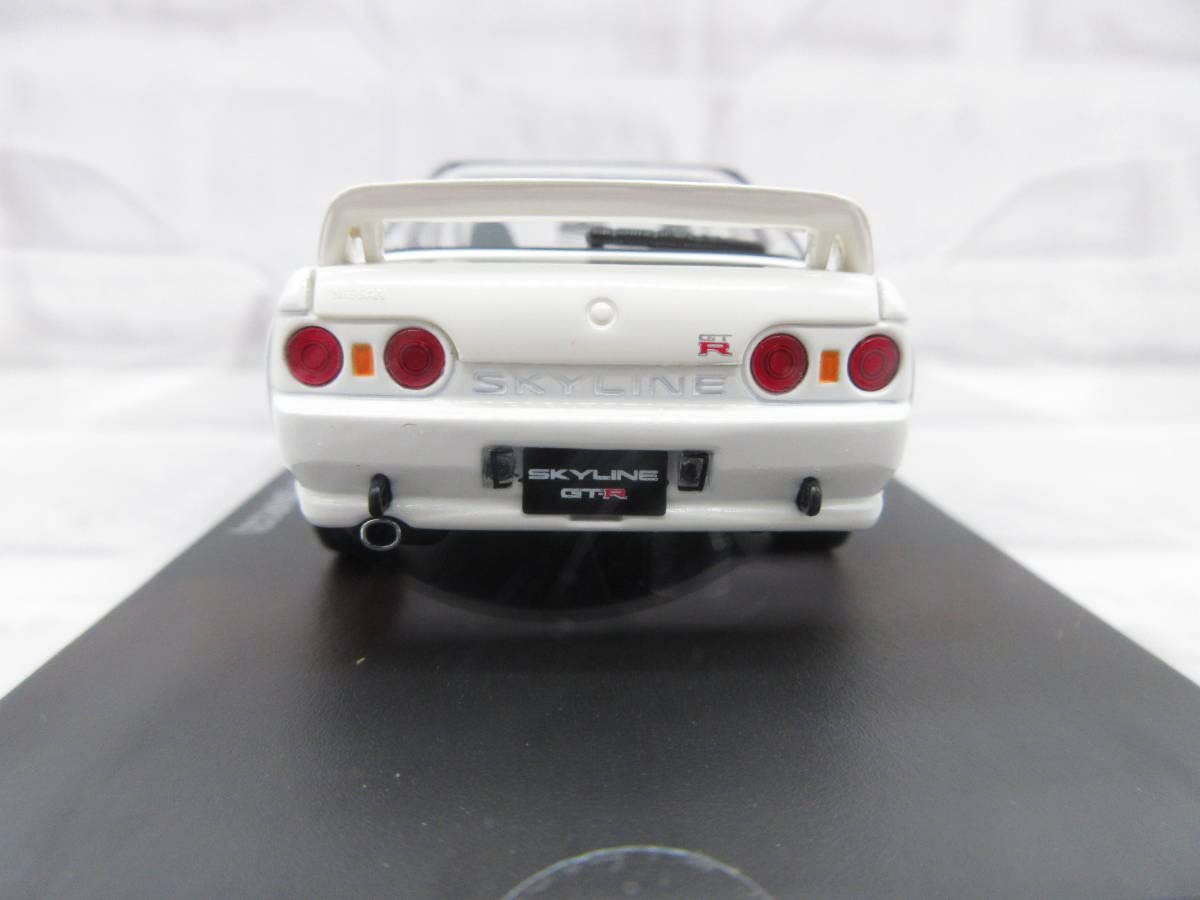 Amazon | ミニカー 1/43 日産 スカイライン SKYLINE GT-R R32 ホワイト