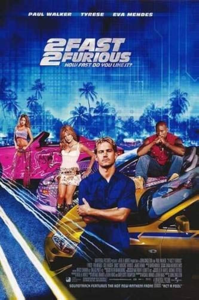 Amazon.co.jp: 映画ポスター ワイルドスピード 2 X2 2（40x50)[並行