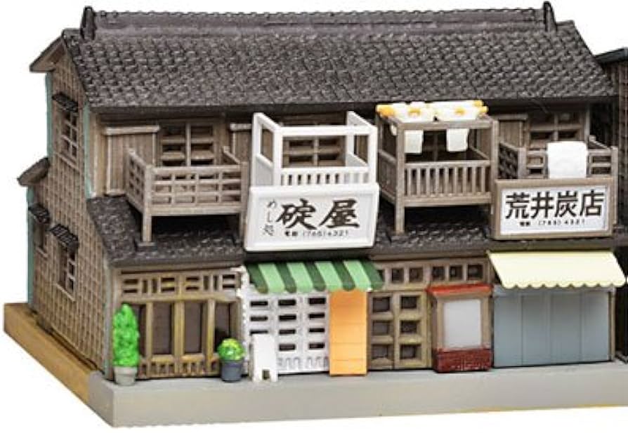 Amazon | トミーテック ジオコレ 建物コレクション 054-2 商店長屋A2
