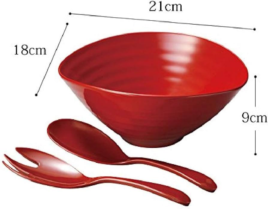 Amazon.co.jp: 【越前漆器】雅乃 くつろぎ盛鉢 サーバーセット 朱妹