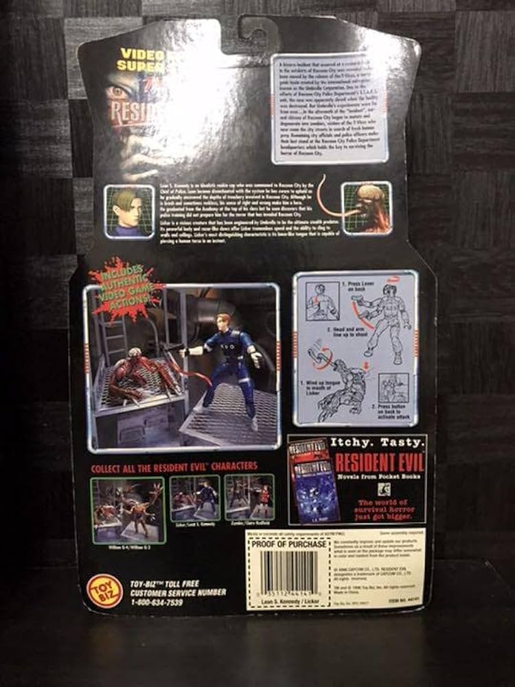 Amazon.co.jp: トイビズ バイオハザード2 レオンとリッカー フィギュア