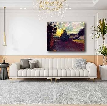 Amazon.co.jp: アンリ・マティス《コルシカ島の夕日》居間および寝室の