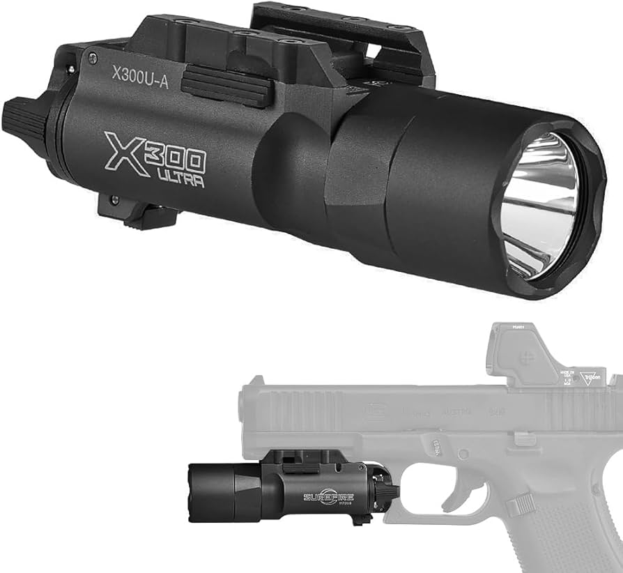 Amazon.co.jp: ミリタリーガレージ ハンドガンライト X300 ULTRA