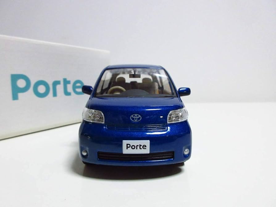 Amazon.co.jp: 1/30 トヨタ 初代ポルテ Porte 中期 非売品 カラー