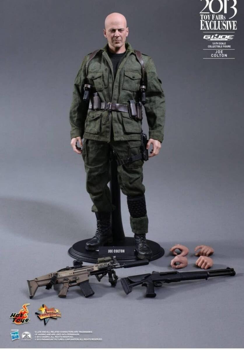 Amazon | 1/6 ホットトイズ GIジョー ブルース ウィリス アクション