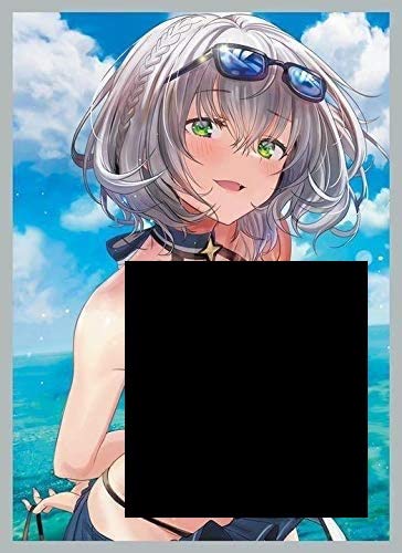 Amazon.co.jp: ホロライブ 白銀ノエル 水着 スリーブ 白詰草 : ホビー