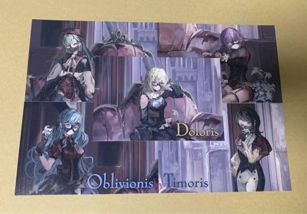 Amazon | Ave Mujica ポストカード 5枚セット バンドリ ブロマイド