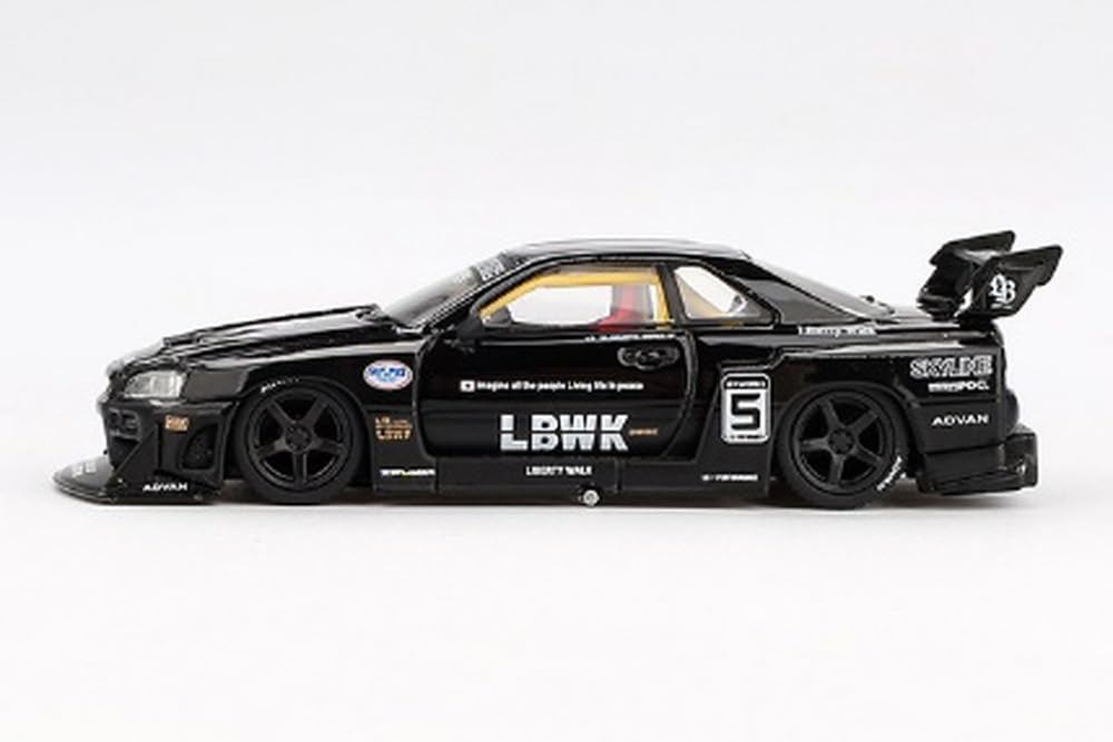 Amazon | MINI GT 1/64 Nissan LB-ER34 Super Silhouette スカイライン