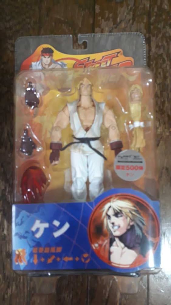 Amazon | 限定品 SOTA ストリートファイター ケン 白道着 アクション