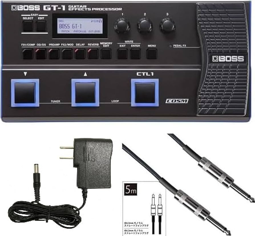 Amazon | BOSS ボス GT-1 マルチエフェクター + 汎用アダプター +