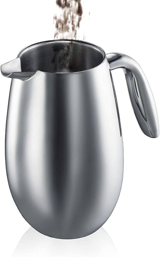 Bodum Columbia 12-Ounce Stainless-Steel Thermal Coffee Press Pot