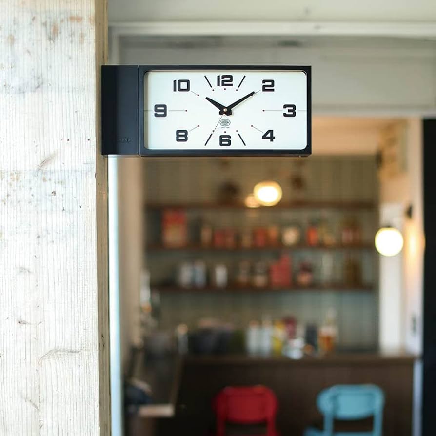 Amazon.co.jp: ダルトン(Dulton) ダブルフェイス クロック