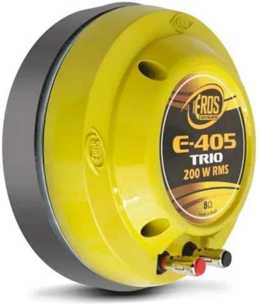 Driver Eros E-405 Trio Fenólico 200w Rms E405 Trio 8 Ohms 2