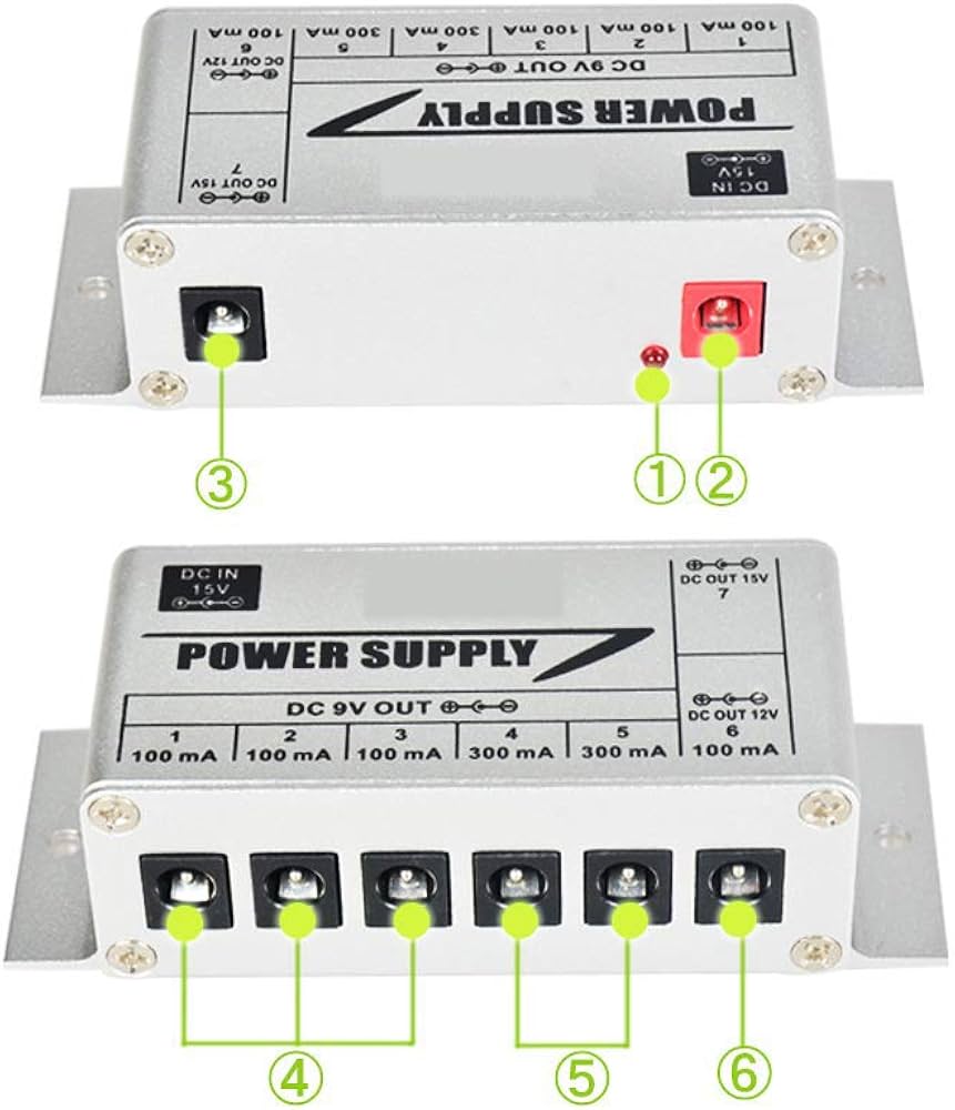 Amazon | パワーサプライ エフェクター DC-7 低ノイズ エフェクター