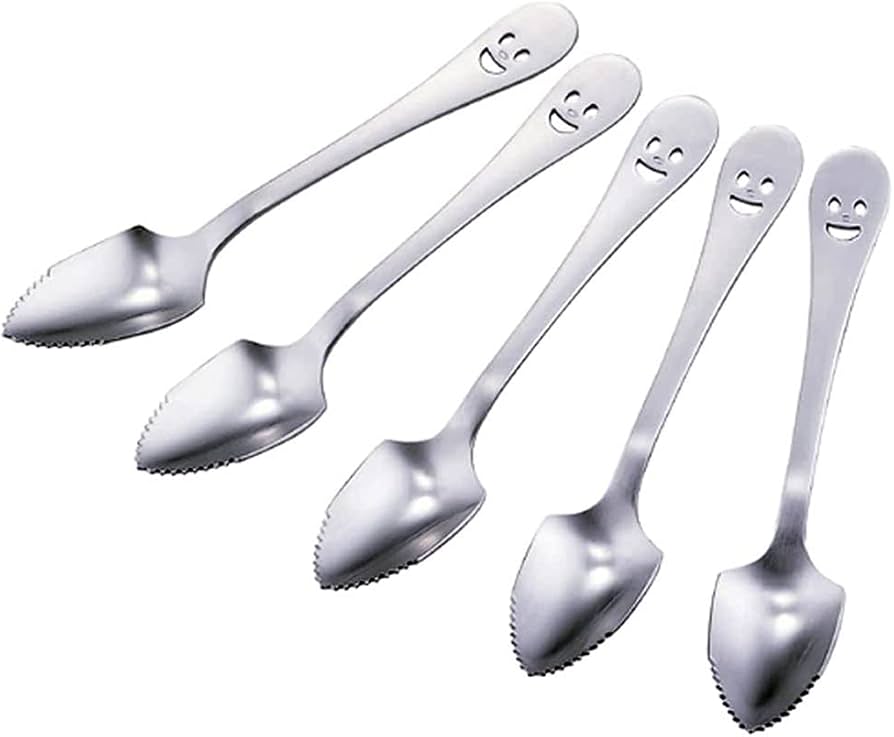 Amazon｜下村企販 フルーツスプーン 5本組 【日本製】 ステンレス 食洗