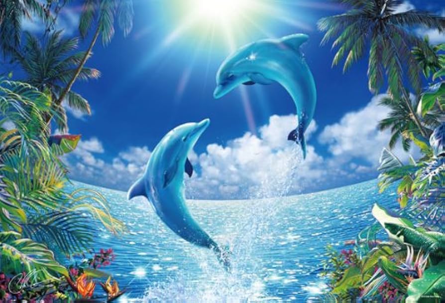 Amazon.co.jp: クリスチャン・ラッセン 1000ピース トロピカル