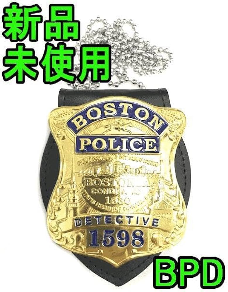 Amazon.co.jp: ポリスバッジ BPD ボストン市警察レプリカ カンポリス