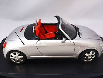 Amazon | ミニカー 1/18 ダイハツ コペン (シルバー) ディーラー成約