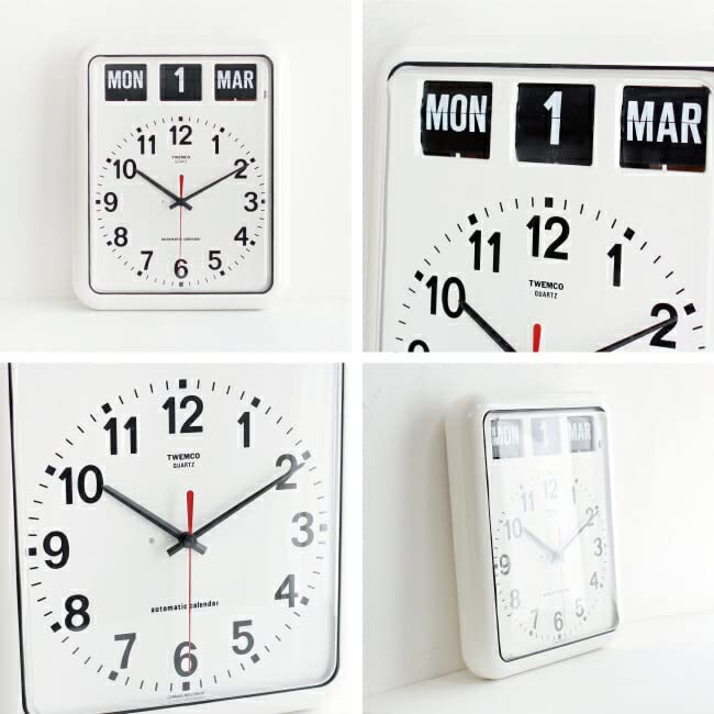 Amazon.co.jp: TWEMCO (トゥエンコ) 掛け時計 パーペチュアル