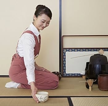 Amazon｜茶道のお稽古エプロン 扇子ポケット付き L, 長春（ピンク