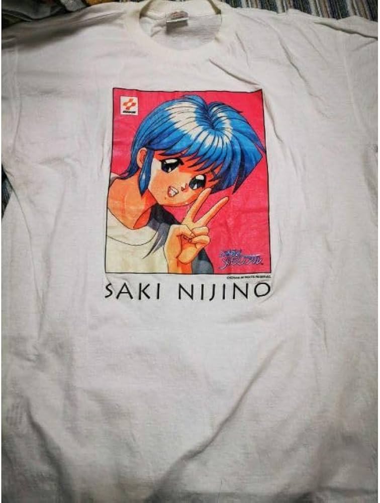 Amazon.co.jp: ときめきメモリアル ときメモ Tシャツ 虹野紗希 : おもちゃ