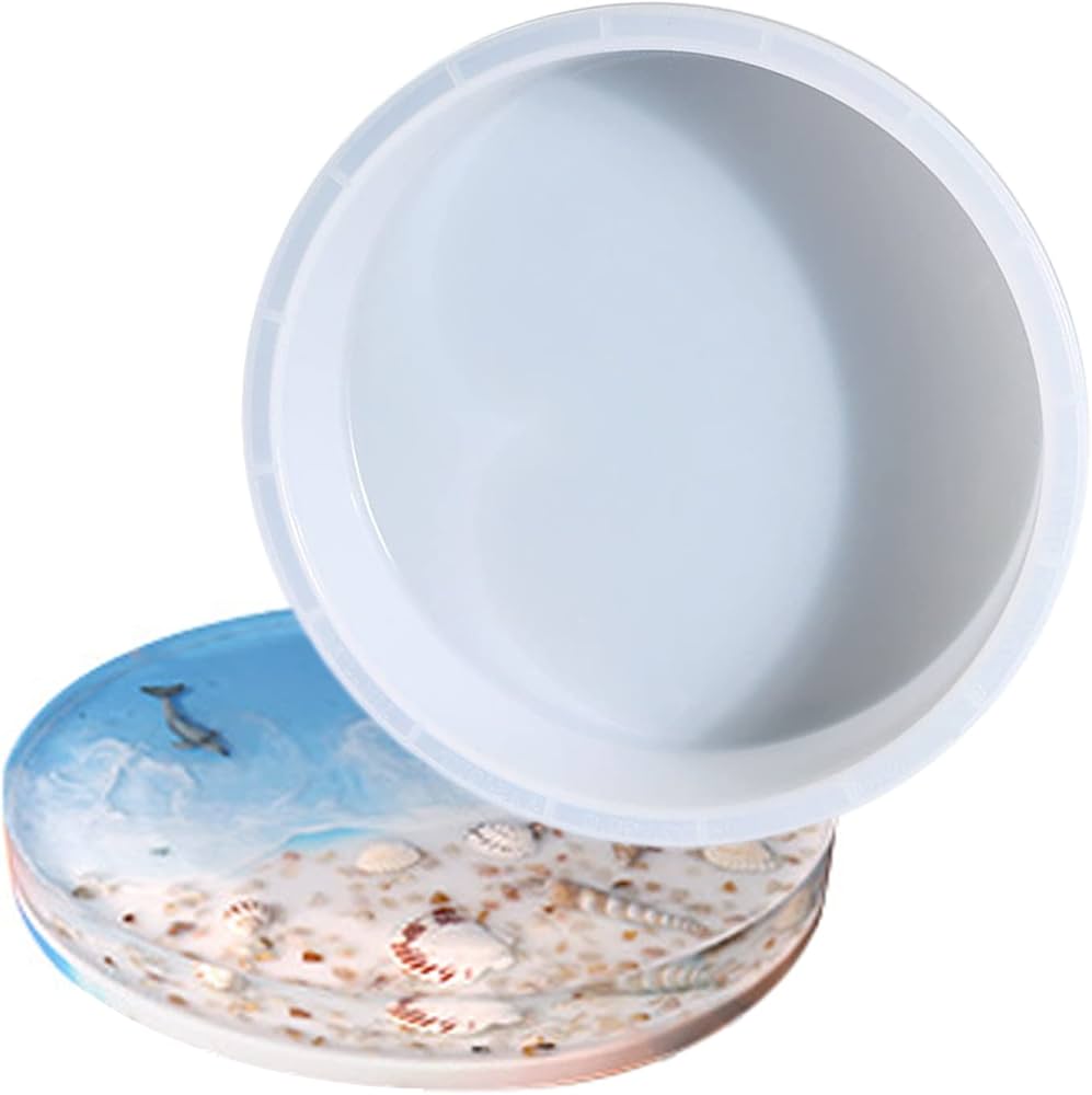 Amazon.co.jp: 円卓用レジンシリコンモールド - テーブルエポキシ樹脂