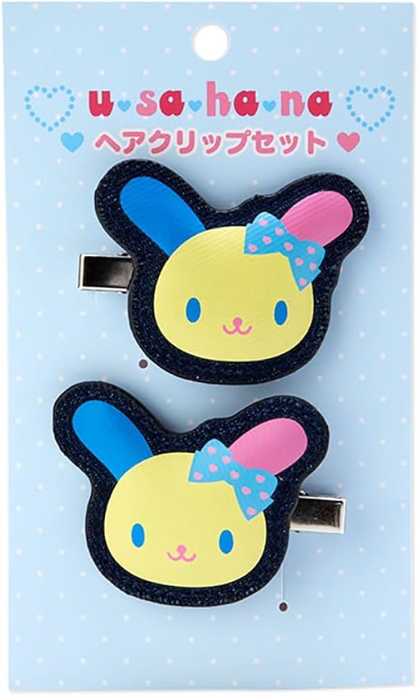 Amazon.co.jp: サンリオ(SANRIO) ウサハナ ヘアクリップセット(平成